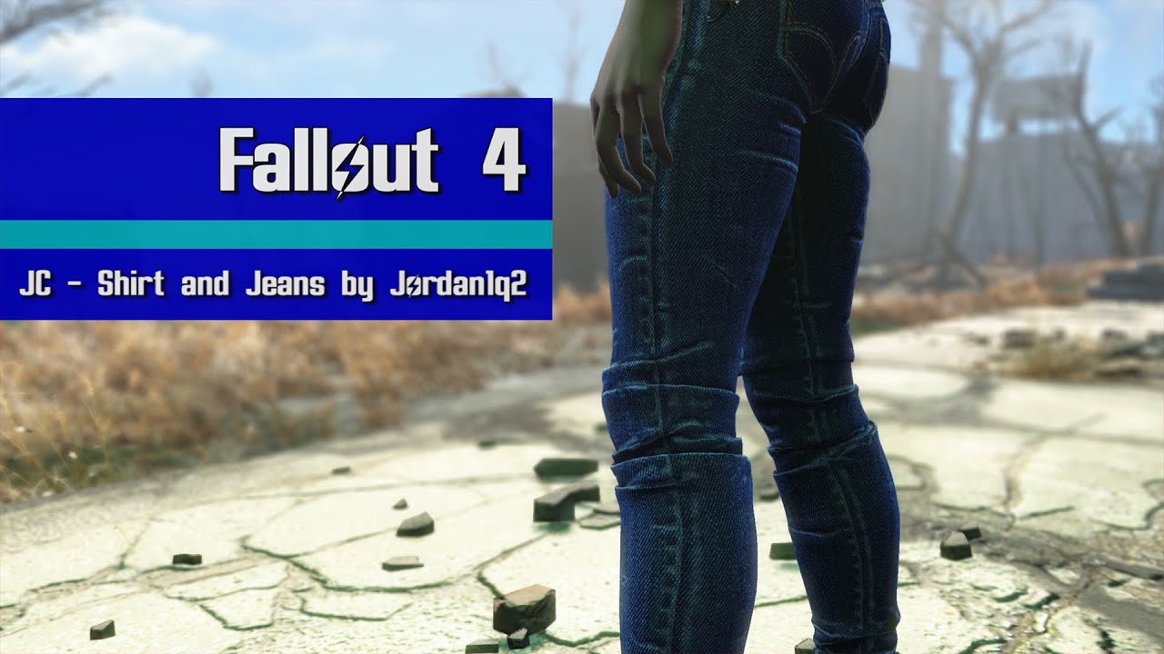 Uendelighed Skat Rodeo JC - Shirt and Jeans at Fallout 4 Nexus - Mods and community