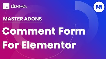 Comment Form For Elementor Page Builder