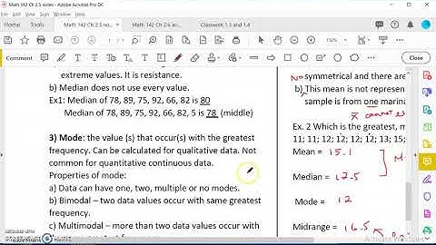 Openstax Statistics Ch 2.5 and 2.6 Center # 3