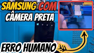 Samsung não funciona câmera frontal como resolver passo a passo | Não era câmera | reparo em placa