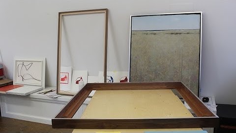How to Build a Float Frame + a look at some things in the studio
