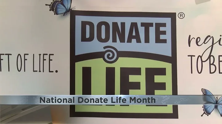 Doctors and nurses urge the public to register to be an organ donor during National Donate Life