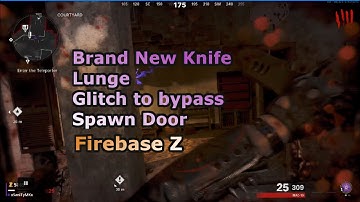 New Knife Lunge to Skip Spawn Door Firebase Z (Call of Duty Black Ops Cold War)