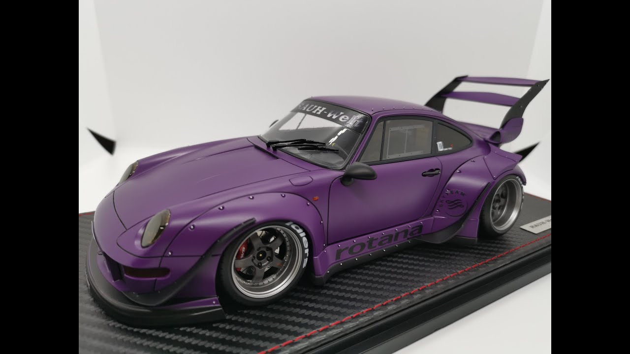 Akira Nakai's RWB Rotana 911 in 1/18 scale by Ignition Model - YouTube