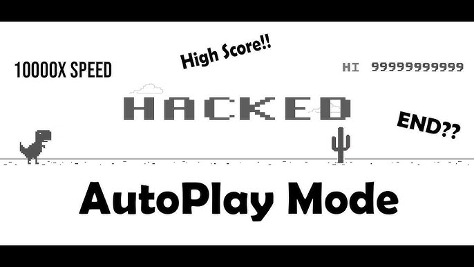 Hacking Chrome's Dino Game with 3 Commands 