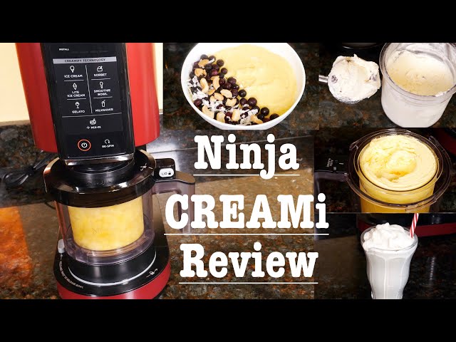 Ninja Creami Ice Cream Machine Review - NO Churn Homemade