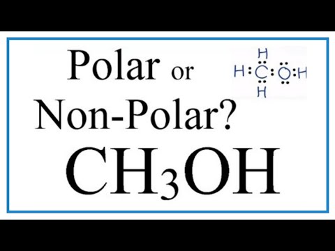 ch3oh nonpolar geometry methanol