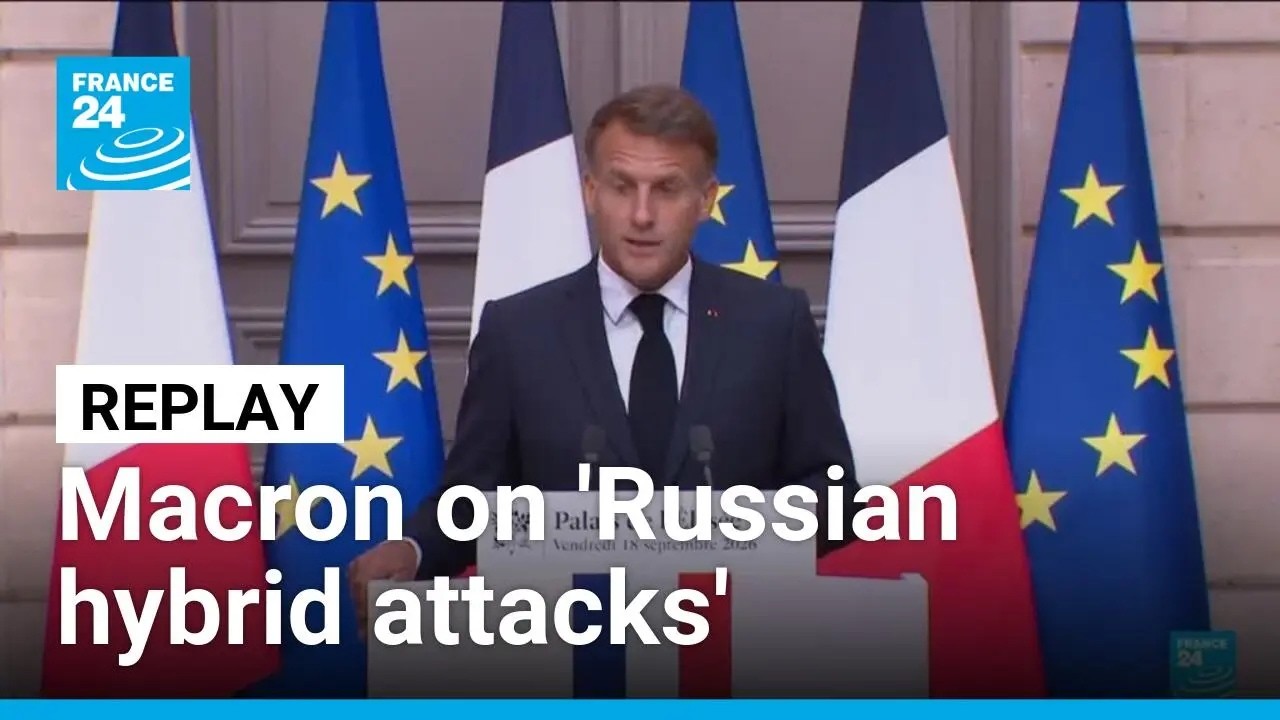 REPLAY: Macron orders plan to counter 'Russian hybrid attacks' • FRANCE 24 English