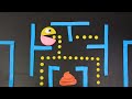 @Pacman Stopmotion PAC-MAN take revenge 3 (PAC-MAN save Minecraft) | Stop motion