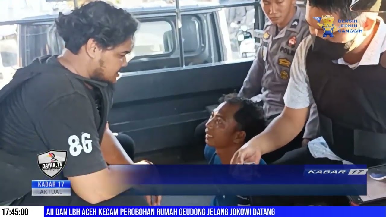POLISI KEMBALI GEREBEK KAMPUNG NARKO   KABAR 17 DAYAK TV