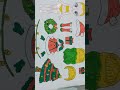 how to make paper doll christmas costume//christmas paper doll making