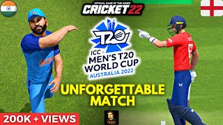 India vs England T20 World Cup 2022 Semi Final Match In Cricket 22 - RtxVivek screenshot 3