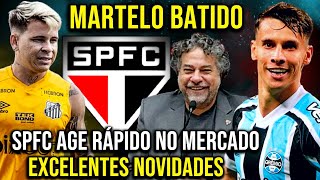 Thumbnail for IMPRESSIONANTE! MARTELO BATIDO NO SPFC! DIRETORIA DO SÃO PAULO AGE MUITO RÁPIDO NO MERCADO!