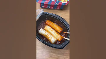 Ramen tteokbokki gimbap Lunch at Korean Convenience Store 🍜a fantastic combination