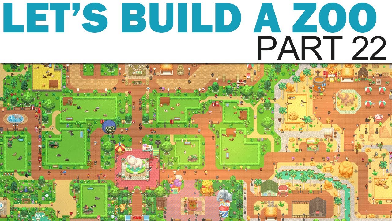 Let S Build A Zoo Let S Play Part 22 New Shop Plaza Full Playthrough Walkthrough Youtube