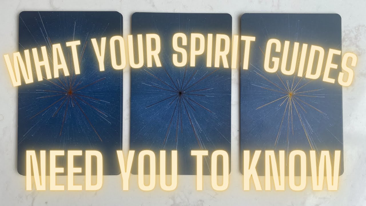 What Your Spirit Guides NEED You To know 🤯 Pick a Card Reiki Reading ...
