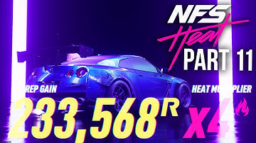 NEED FOR SPEED HEAT Gameplay Walkthrough Part 11 - GAINING LOADS OF REP (Full Game)