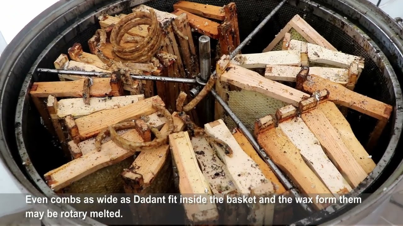 Topienie wosku  - Topiarka rotacyjna Konigin