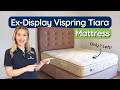 Vispring King Size - CLEARANCE - Ex-Showroom - Medium Tiara Superb Mattress Video1