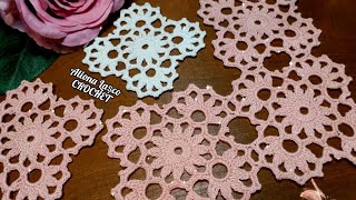 Pătrat croșetat ajurat/ Square crochet motif patterns/ Ажурный квадратный мотив/ Master-class