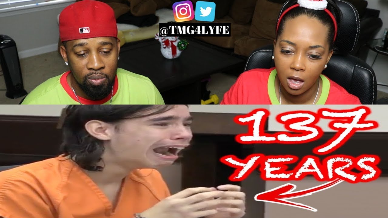 10 GUILTY TEENAGE Convicts REACTING to LIFE SENTENCES - REACTION - YouTube