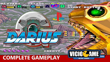 🎮 G-Darius (PlayStation) Complete Gameplay