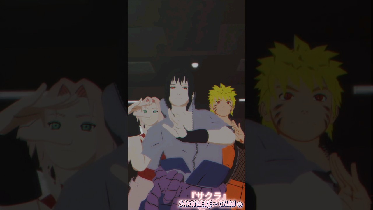 【MMDナルトNARUTO】Eu Sento Gabu - PLXWYSE. Team 7!- Sasuke, Sakura & Naruto— 