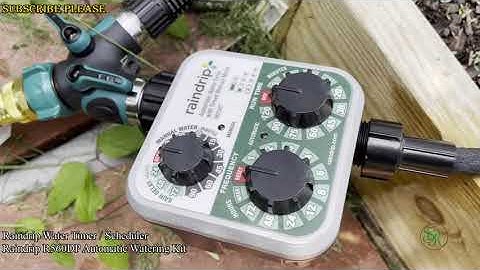 Raindrip Water Timer /Scheduler | Raindrip R560DP Automatic Watering Kit