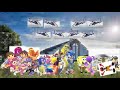 Cadi Love Micheal Jackson and Bruno Mars ElmoBob MuppetPants Get Grounded