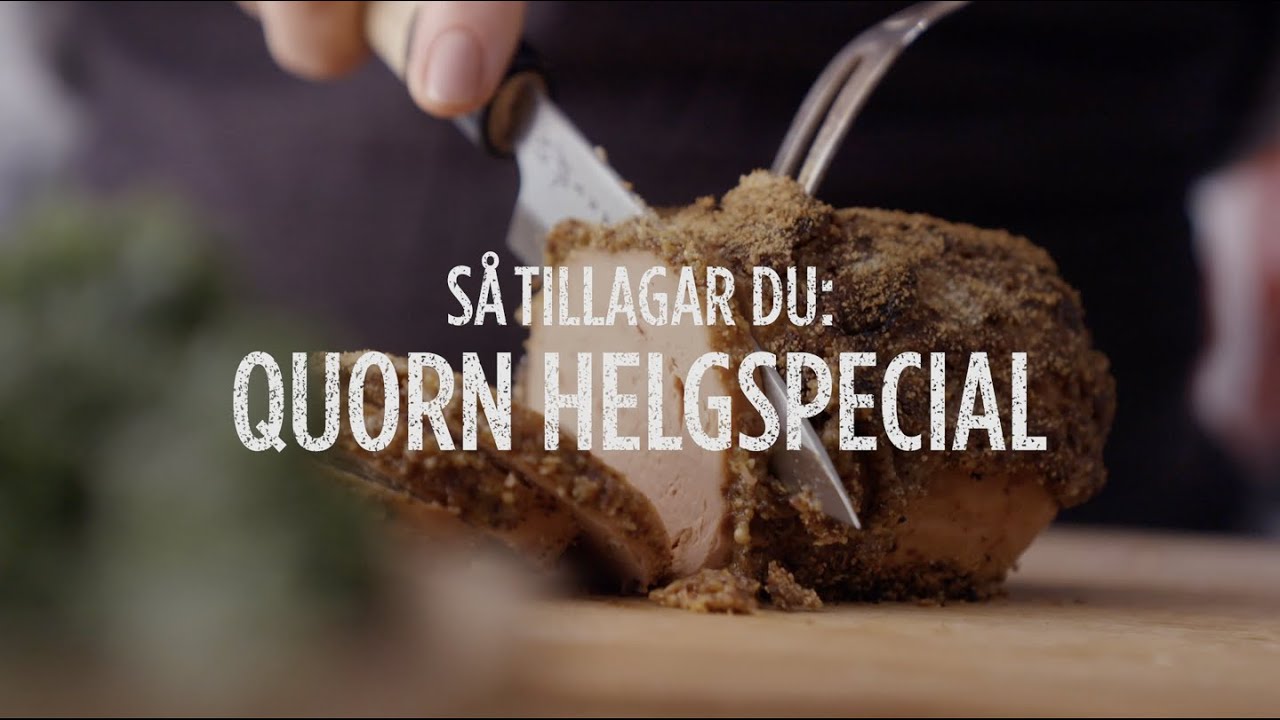Så tillagar du Quorn Helgspecial – Vego-alternativ till julskinka