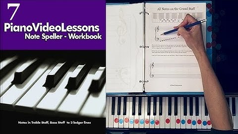 Note Speller for Piano Lesson 7: All Notes in Grand Staff | Free Piano Lessons