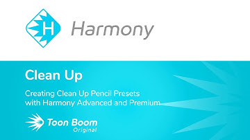 How to Create Clean Up Pencil Presets with Harmony Advanced and Premium