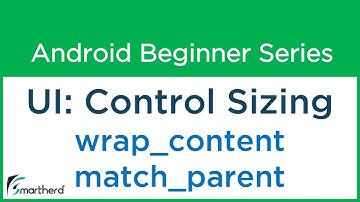 #10 Android Tutorial : User Interface : Control Sizing GETTING STARTED