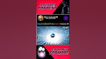 Kakashi is Bored To See Obito