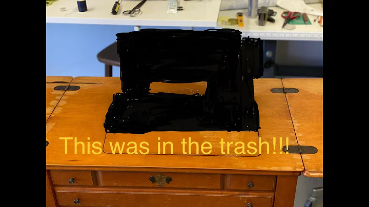 They Threw This Sewing Machine Away!!!