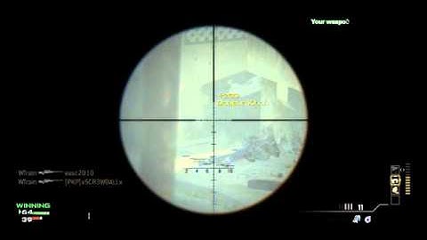 MW3 One Shot Double Kill