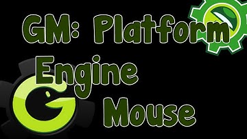 Game Maker Tutorial - Platform Engine Mouse Block