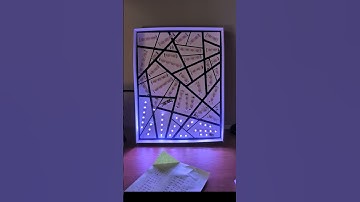 ESP32 Neopixel LED Art Coded in Micropython from a Handwritten Note Uploaded to Gemini AI