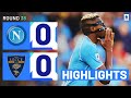 Napolilecce 00  highlights  lecce smash napoli hopes of european football  serie a 202324