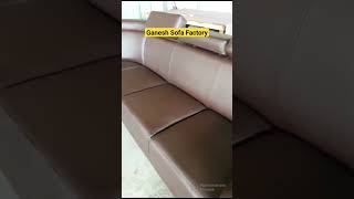 L corner Leather Sofa with Headrest #sofa#elurufurnitureshop#furniture#sofamaking L corner Leather Sofa with Headrest #sofa#elurufurnitureshop#furniture#sofamaking