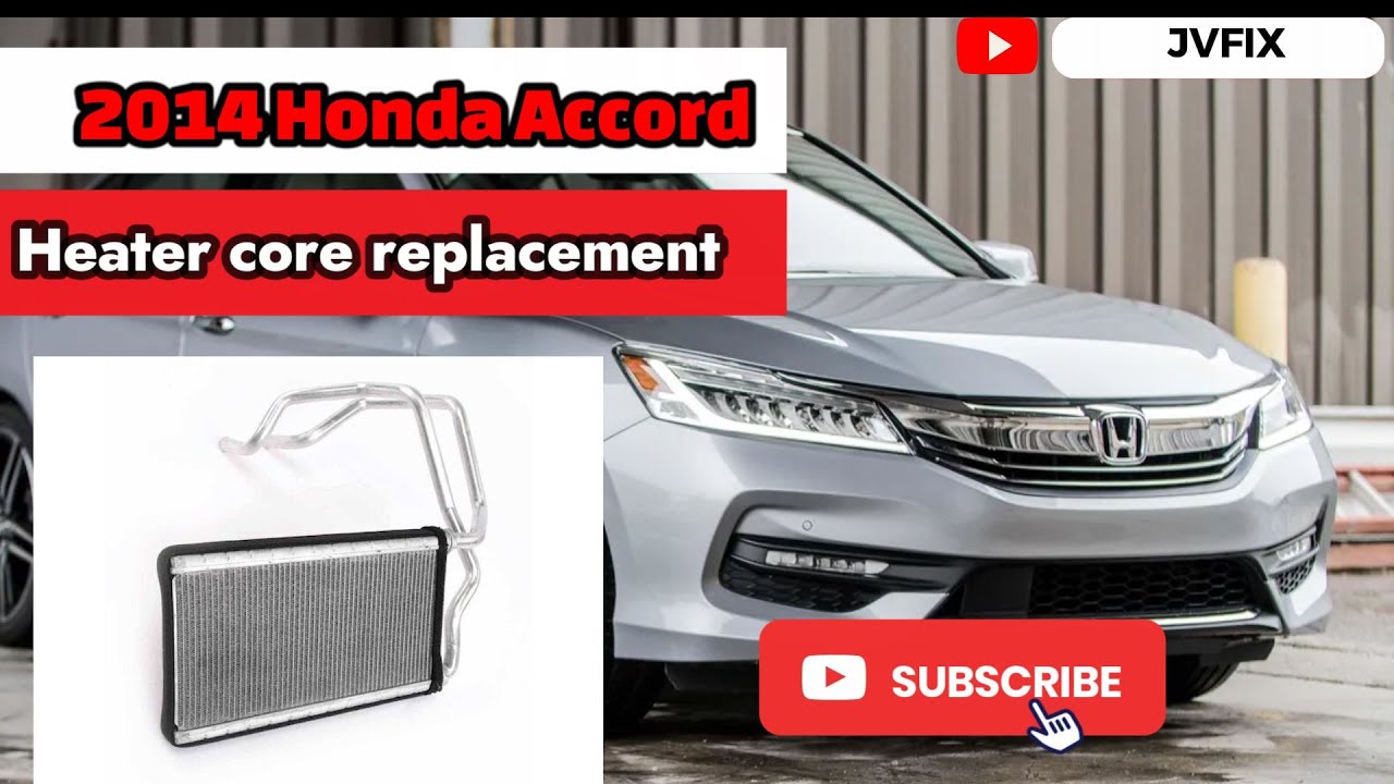 How to remove and fix heater core issue on a Honda Accord/Civic 2010-2019 (No warm air in vents)