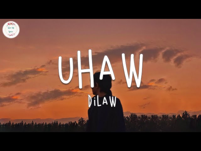 Dilaw - Uhaw (Lyrics Video) class=