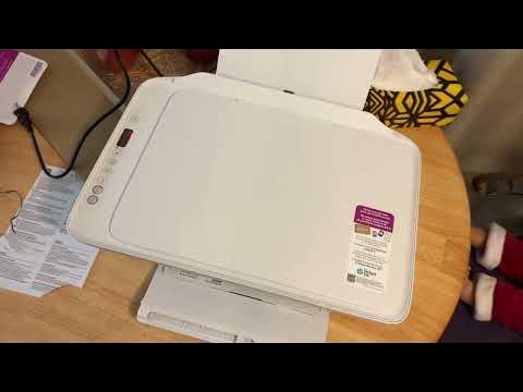 Printer HP DeskJet 2734e #printerhp - YouTube