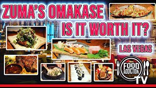 Las Vegas Omakase 🍣 Zuma Sushi Omakase Review Cosmopolitan - Food Addiction TV