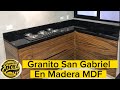Granito San Gabriel En Madera MDF