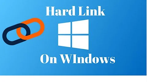 Create hard link for a file on Windows