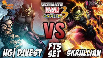 UMVC3 Parsec FT3 Set - UG| DJVest VS Skrullian