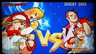 Marvel vs street fighter game stick jogador Ken e Ryu screenshot 5