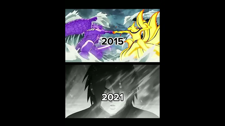 Naruto And Sasuke In 2015 And 2021「Edit」「AMV」🥵🥵🥵🥵 #Shorts #AMV #Naruto #Boruto