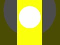 White Triacontapentagon Yellow Background Down To Up #shorts